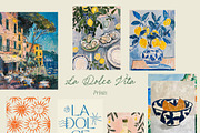 LA DOLCE VITA Doodles & Prints, an Object Graphic by Lana Elanor (Thumbnail 12 of 15)
