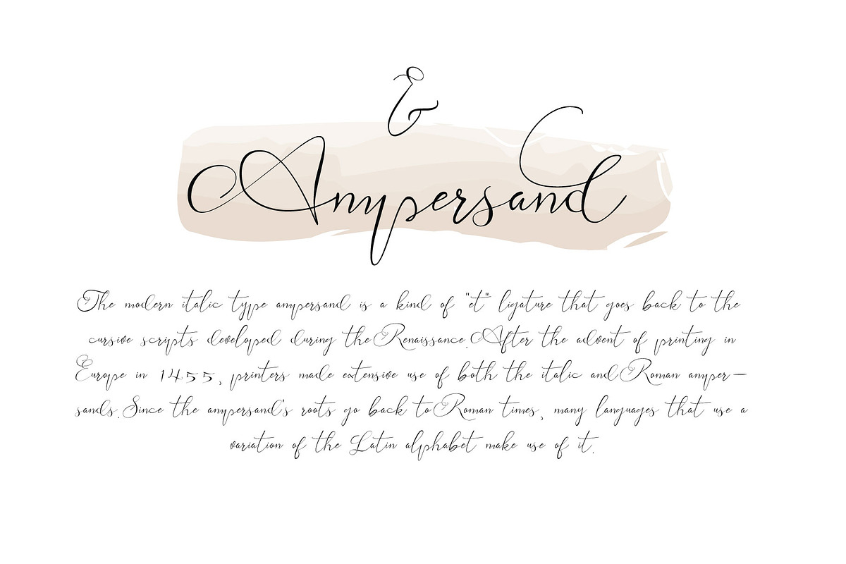 Andora Ardelion - copperplate font, a Script Font by Gittype (Photo 5 of 11)