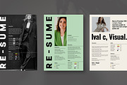 Visual Resume Kit, a Resume Template by Aura Agency (Thumbnail 3 of 7)