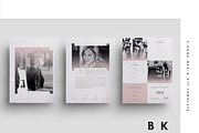 Social Media Kit Template Set | 6Pgs, a Social Media Template by Blogger Kit Co. (Thumbnail 2 of 5)