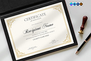 Donation Certificate, a Stationery Template by DesignDevisers (Thumbnail 2 of 10)