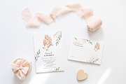 Wedding Invitation Mockup Bundle, a Product Mockup by ILoveMockupDesign (Thumbnail 10 of 16)