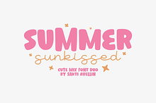 Summer Sunkissed - Cute Mix Font Duo