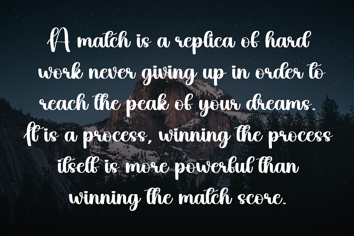 Black Sunday | Script Font, a Handwritten Font by Scratchones (Photo 6 of 8)