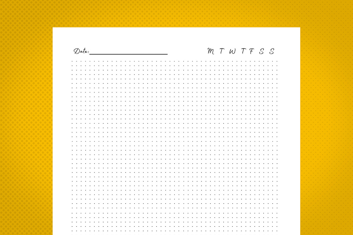 Dot journal kdp interior, a Magazine Template by TiveCreate (Photo 2 of 3)