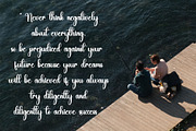 Evolution, a Script Font by FreshTypeINK (Thumbnail 8 of 9)
