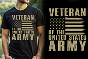 Veteran T-shirt Design, a Graphic by Crafts Bundle (Thumbnail 1 of 2)