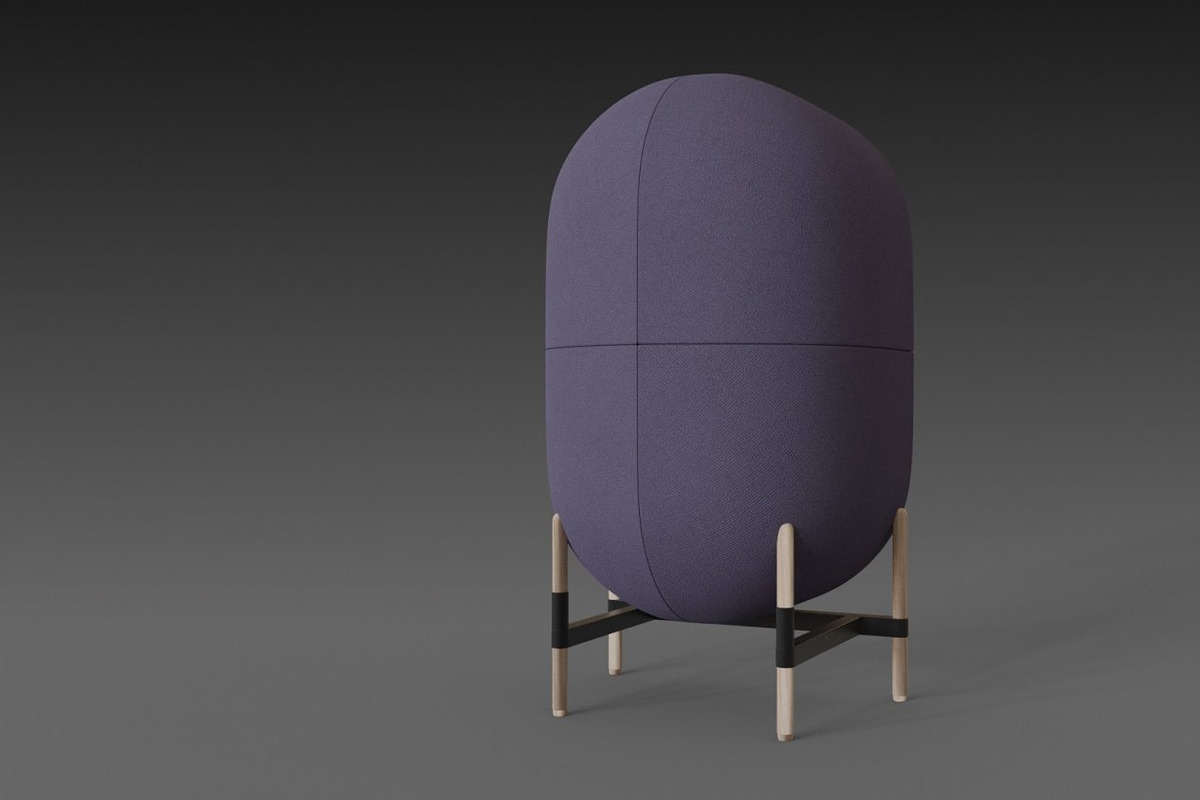 Capsule chair sofa, a 3D by NojskaAksjon (Photo 5 of 23)