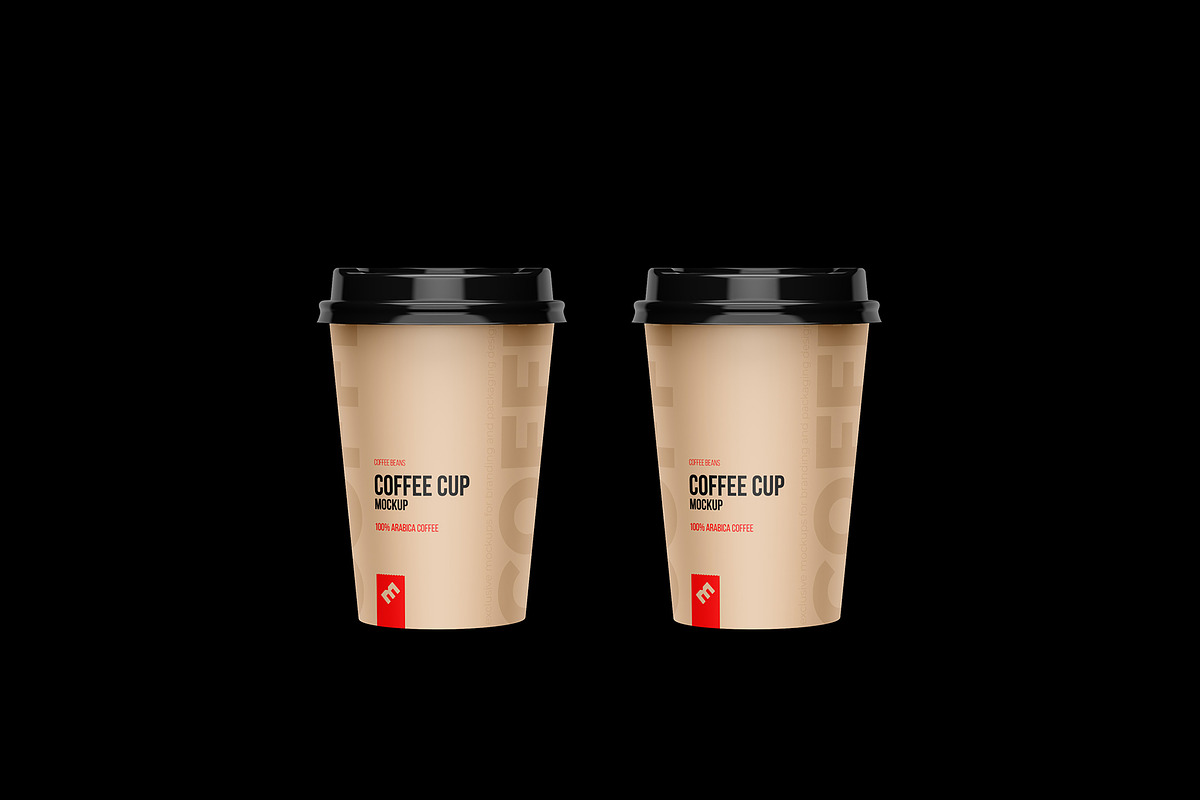 Coffee Cups Holder, Carrier mockup, a Cups & Container Mockup by easymock (Photo 9 of 13)