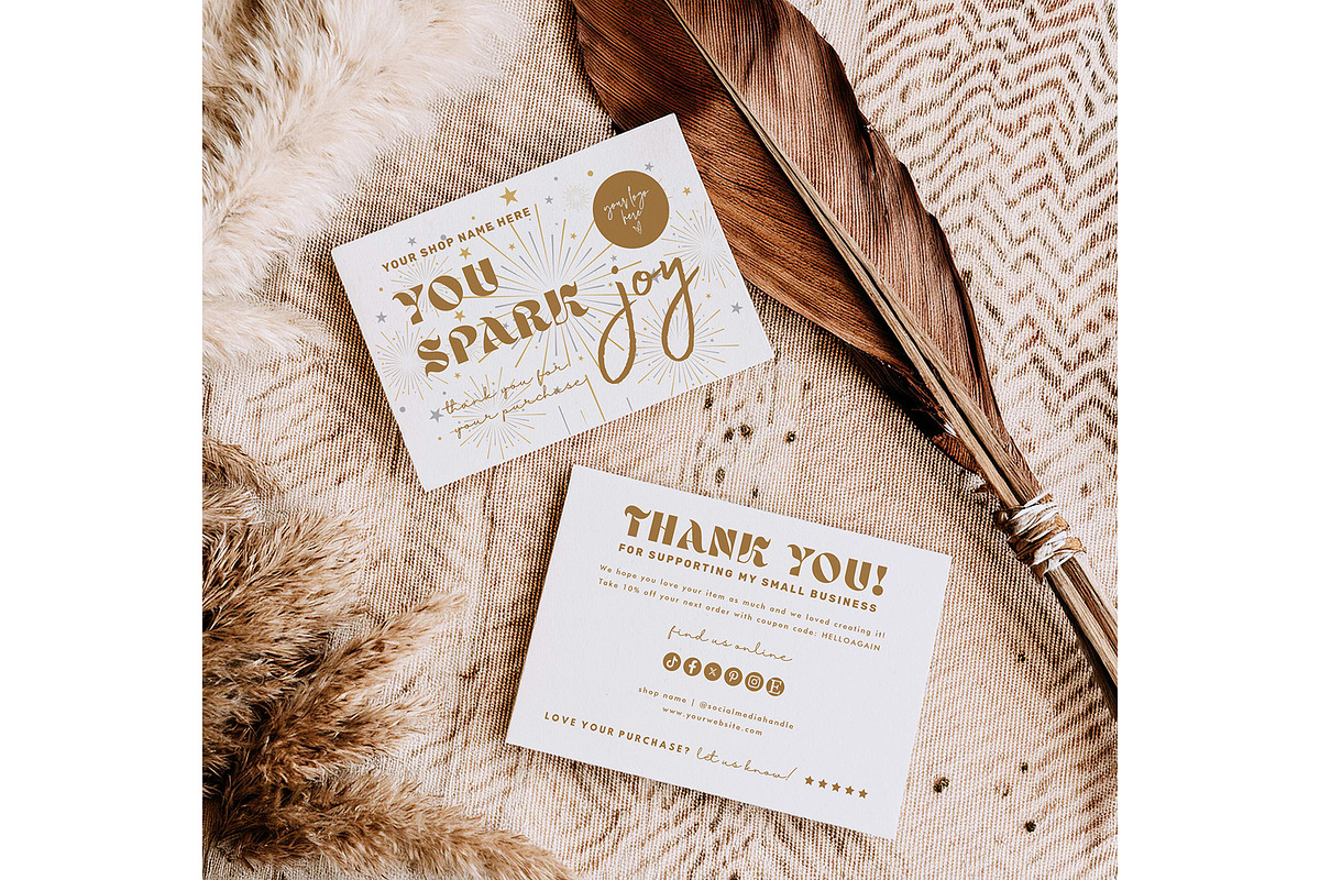Boho Wedding Enclosure Card Mockup, a Mockup by Kelligraphy Co. (Photo 2 of 2)