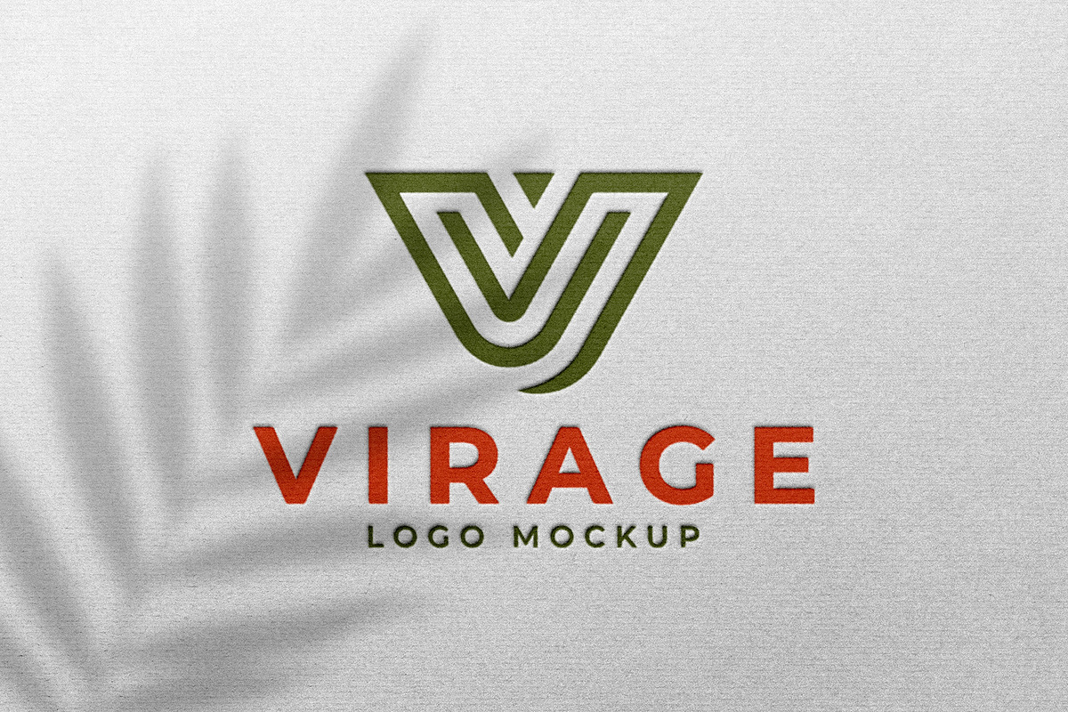 Full Color Debossed Logo Mockup, a Product Mockup by Smart Works