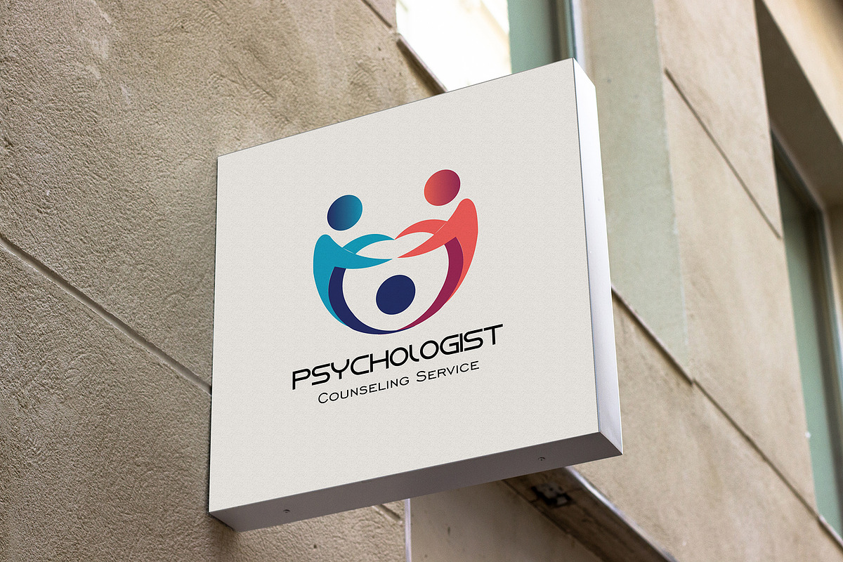 Colorful Psychology Logo Template preview 5