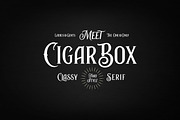 CigarBox Lettering Font Duo, a Serif Font by vatesdesign (Thumbnail 1 of 7)