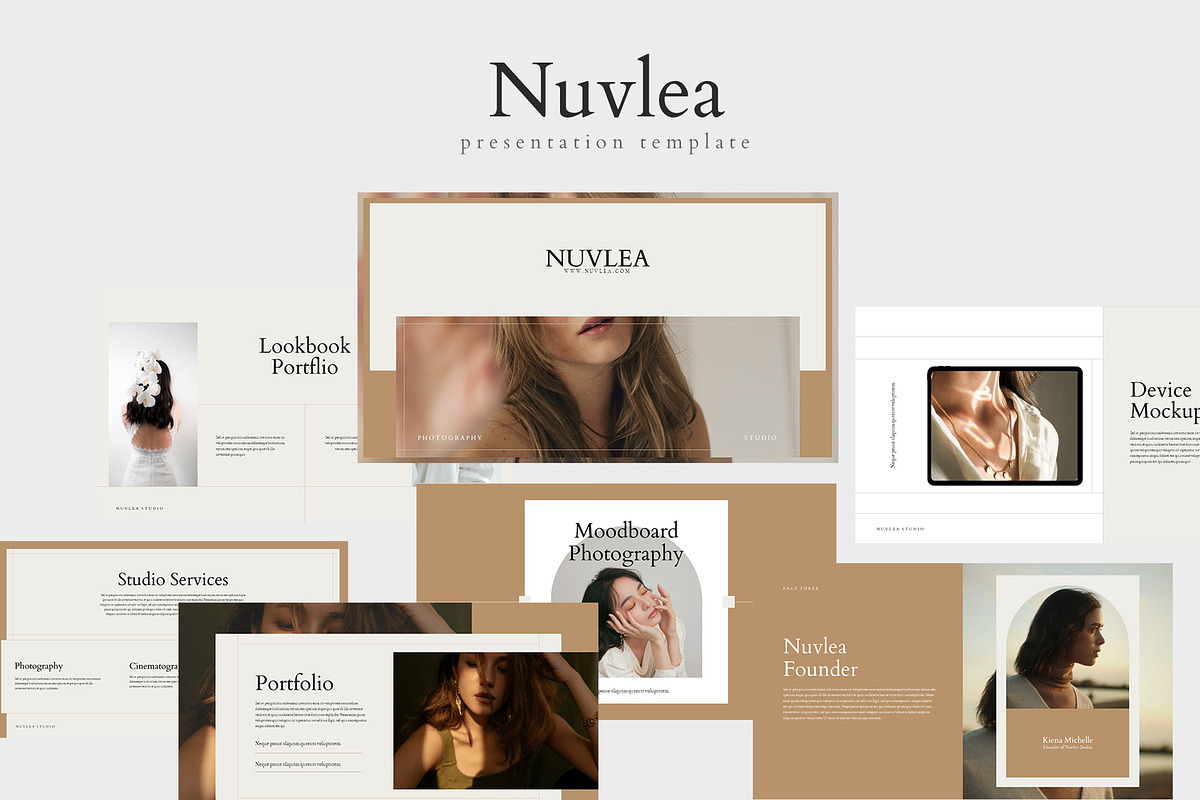 Nuvlea - Powerpoint Template, a Presentation Template by eunavia (Photo 1 of 6)