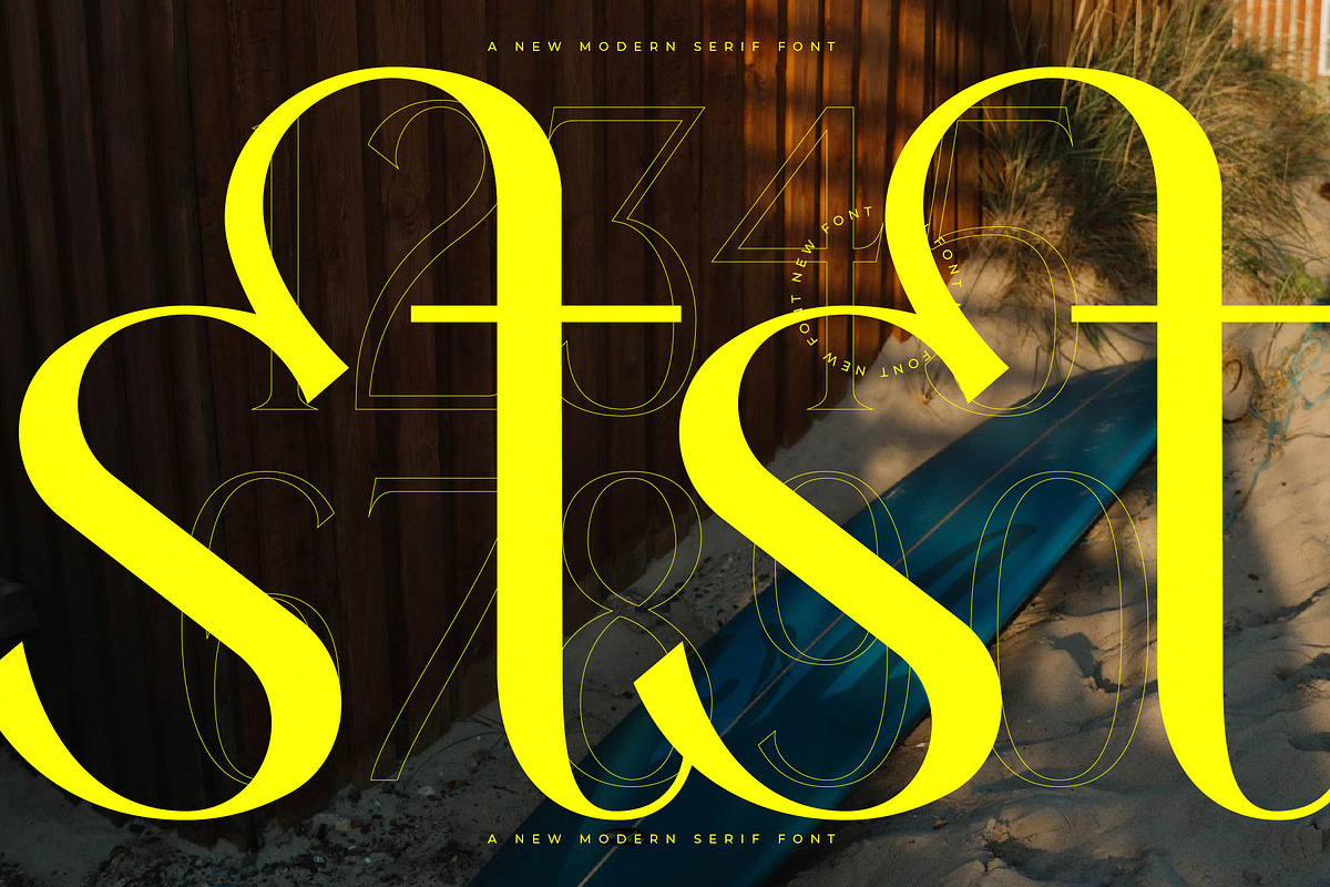 Herits Modern Serif Font, a Serif Font by AmorfaType (Photo 6 of 10)