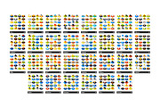 600 ISOMETRIC ICONS, an Outline Icon by sidmaydesign (Thumbnail 3 of 4)