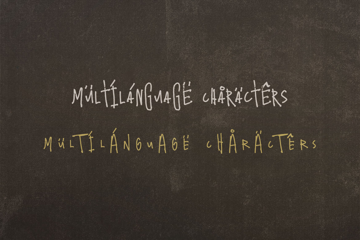 Milkshake - Crazy Handwritten Font, a Sans Serif Font by Cruzine (Photo 3 of 7)