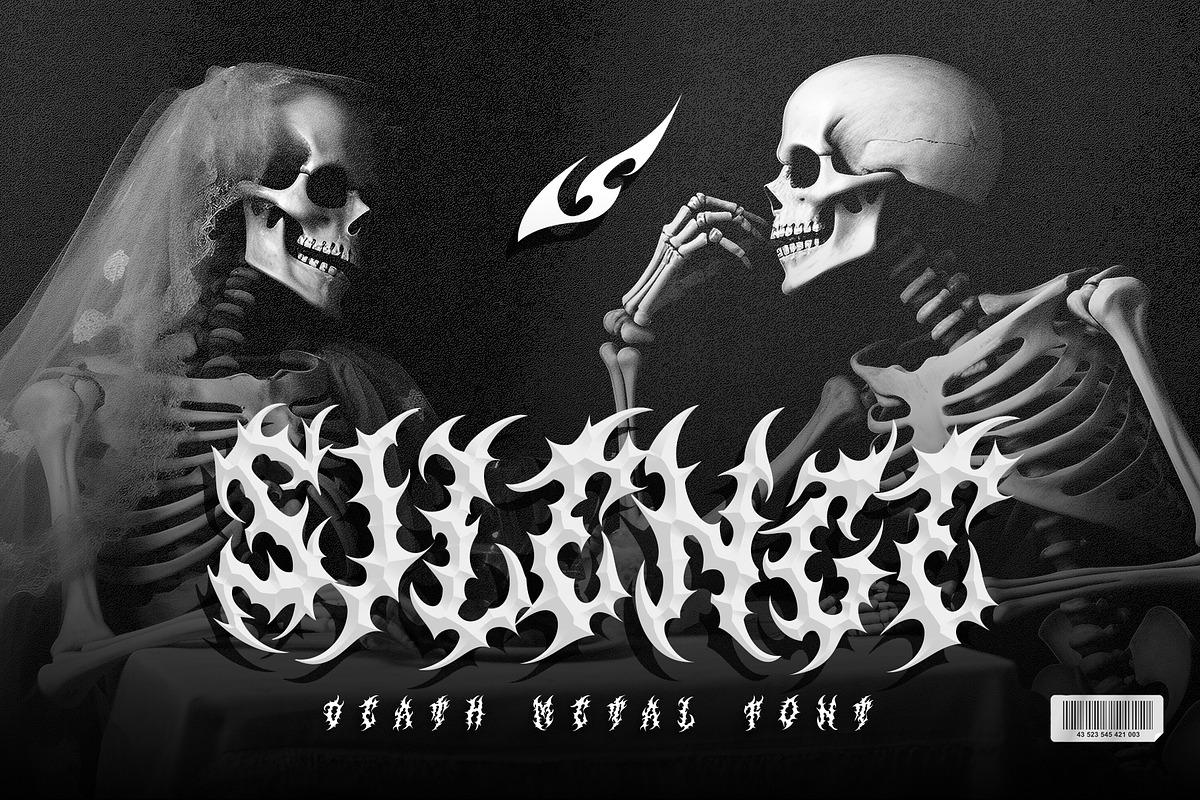 SATRUNS Metal Blackletter Horror, a Blackletter Font by dansdesign (Photo 17 of 18)