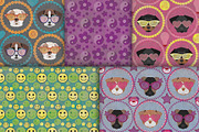 Fun Puppy Dog Pattern Designs, a Pattern Graphic by VizualStorm (Thumbnail 2 of 3)