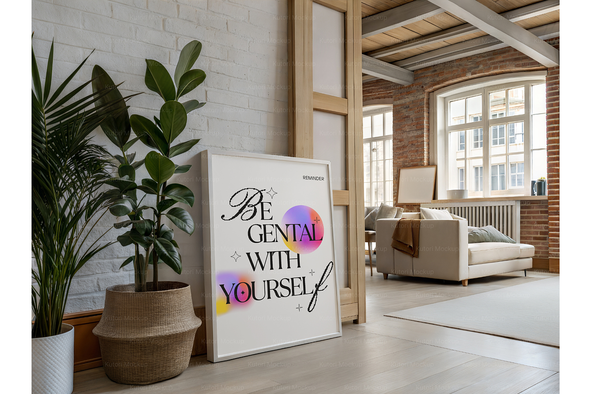 Urban Loft Frame Mockup, a Product Mockup by MockupWizard (Photo 4 of 5)