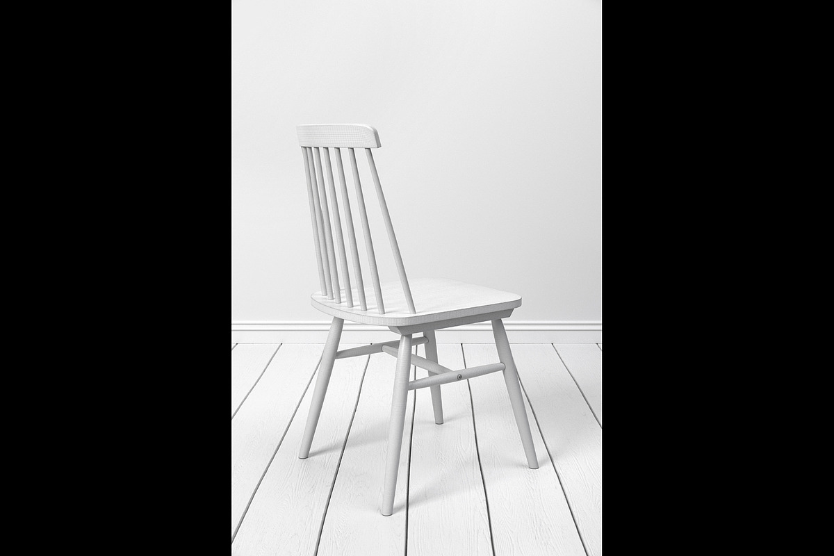 LaForma Albeup Scandinavian Chair, a Furniture 3D Model by gianniritschard (Photo 10 of 10)