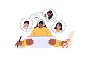 Programmers at work. IT concepts set, a Work Illustration by PaperTrident (Thumbnail 6 of 28)