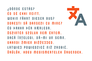 Rounder - Geometric Sans Serif, a Sans Serif Font by alpercakici (Thumbnail 5 of 15)
