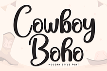 Cowboy Boho | Script Font