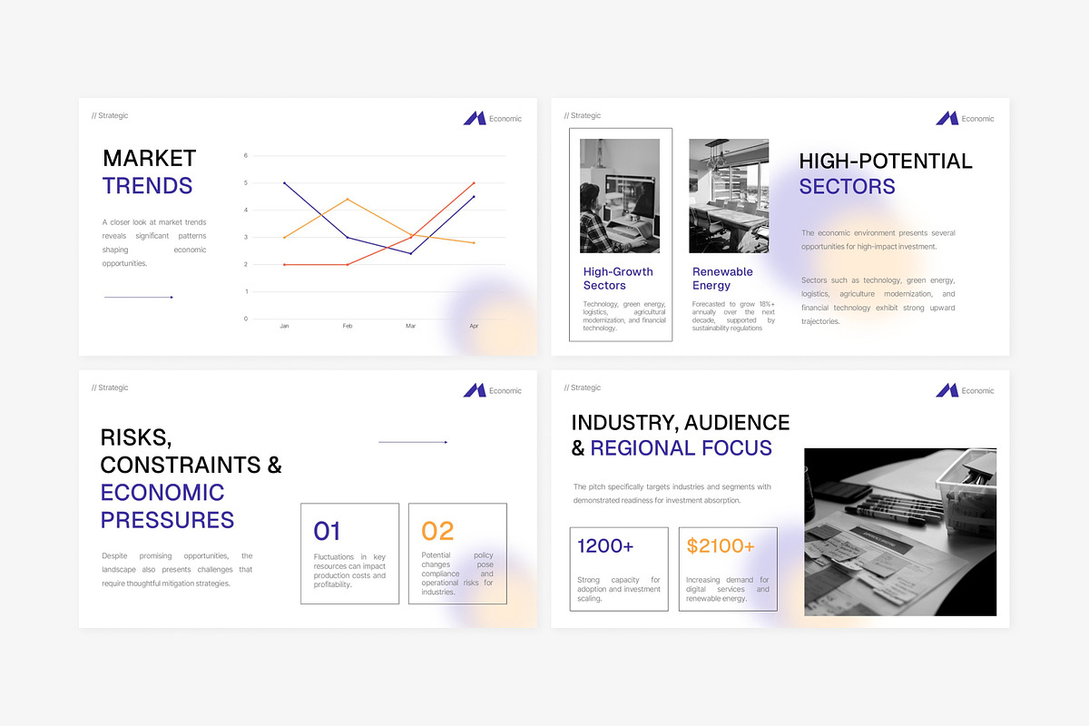 Economy Pitch Powerpoint Template, a Presentation Template by Eklip Studio (Photo 3 of 6)