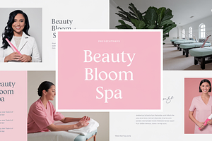 Beauty Spa Google Slide Template