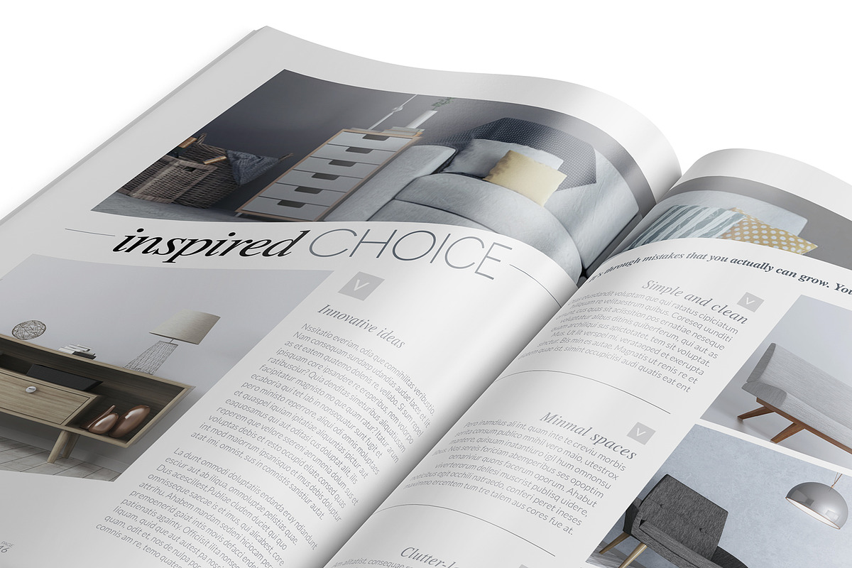 Magazine Template InDesign 13, a Magazine Template by Love Graphic Design (Photo 5 of 20)