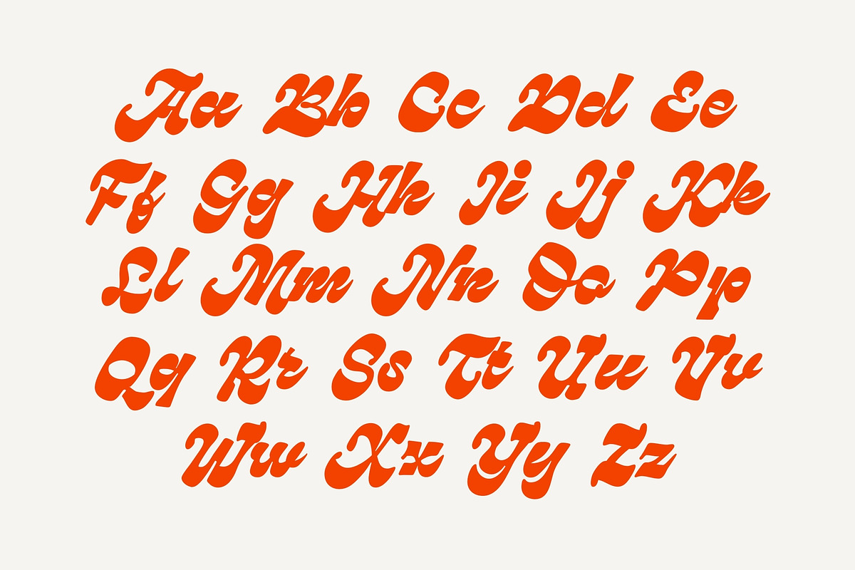 Metzel Script, a Script Font by Get Studio (Photo 10 of 12)