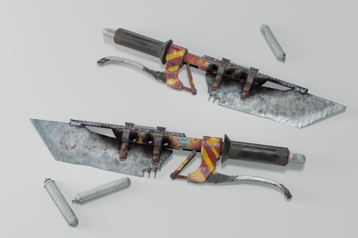 Cleaver apocalyptic, an Object 3D Model by mockupzz (Photo 3 of 8)