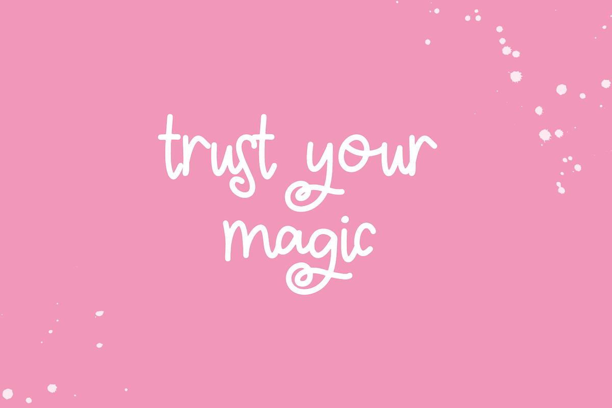 Sweetly Script, a Handwritten Font by Beck McCormick (Photo 2 of 10)