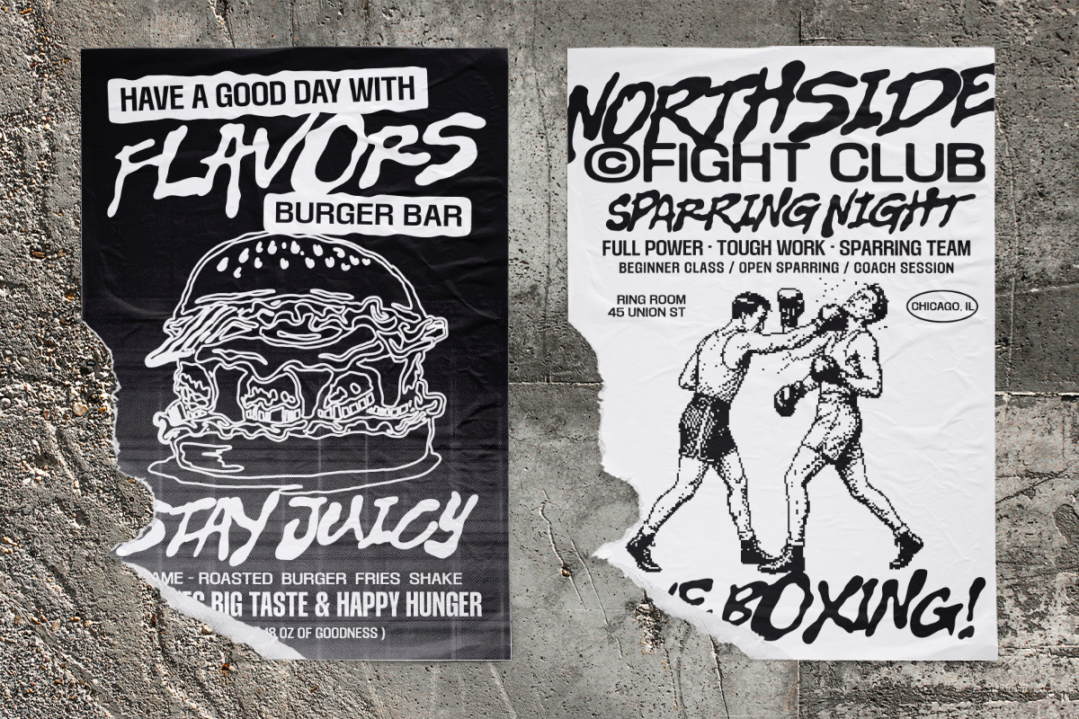 Weird Horses - Hand-Drawn Typeface, a Handwritten Font by The Native Saint Club (Photo 4 of 8)