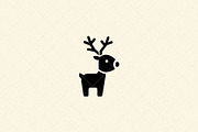 Minimalist Deer Icon Elk, an Animal Illustration by Vectorium Studio (Thumbnail 1 of 4)