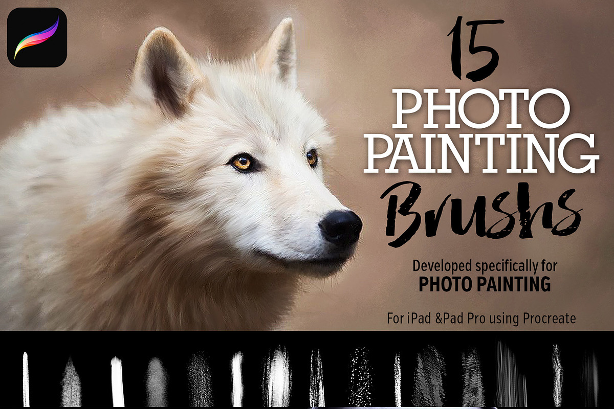 15 Photo Painting Brushes, a Brush Add-On by potterDesigns (Photo 6 of 6)