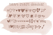 Heart Stash Font with Heart Doodles!, a Symbol Font by Affinity Grove (Thumbnail 5 of 8)