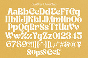 Ligaflow - Classy Fresh Retro Serif, a Serif Font by roomspace creative lab (Thumbnail 13 of 14)