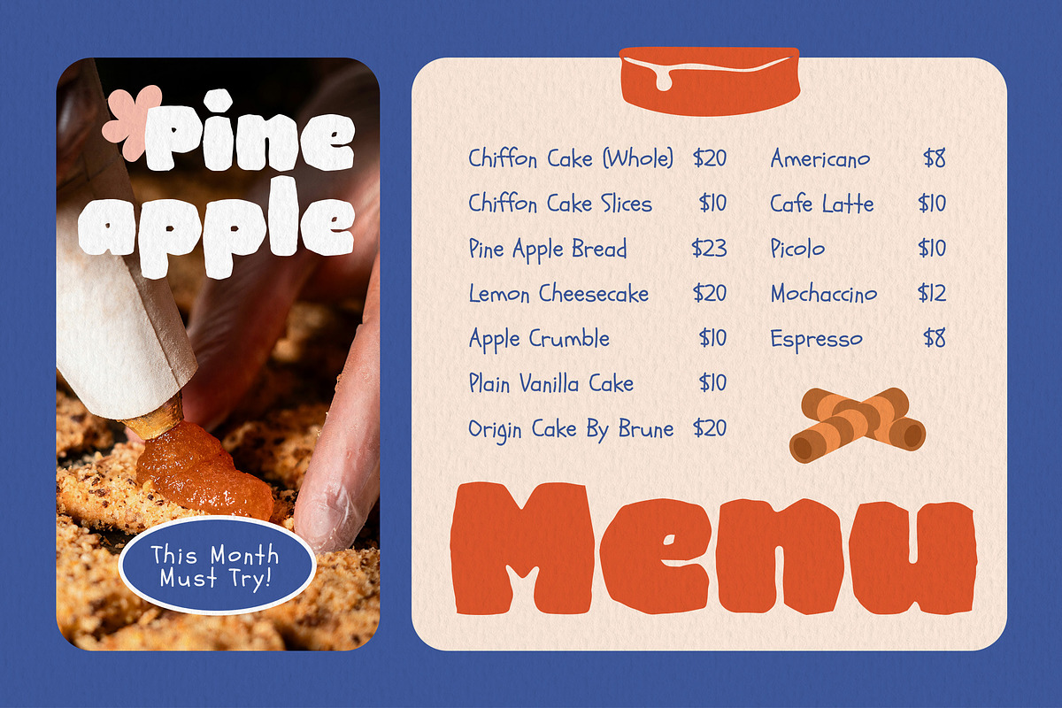 Hype Rock – Bold Paper Cutout Fun, a Sans Serif Font by Typia Nesia (Photo 7 of 13)
