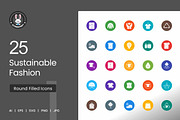 25 Sustainable Fashion Icons, an Icon by IconBunny (Thumbnail 1 of 2)