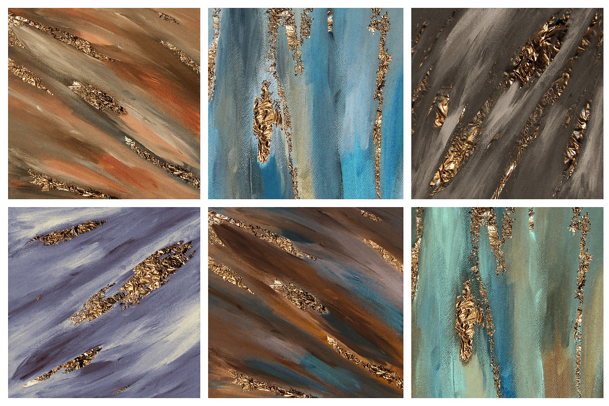 Canvas Gold Foil Background, a Background Graphic by sibel dayı (Photo 4 of 6)