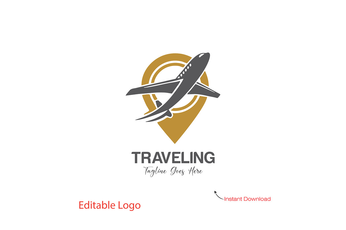 Travel Agent Logo Template