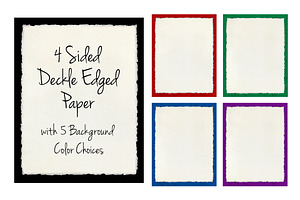 Deckled Edge Paper