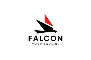 Falcon logo icon illustration, a Branding & Logo Template by Dyn Studio