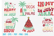 Christmas in July SVG Bundle, an Object Graphic by BeeCraftR (Thumbnail 1 of 6)