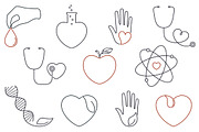 34 medical concept icons set, an Outline Icon by InkySplash (Thumbnail 4 of 5)