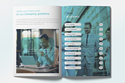 HR Employee Handbook, a Brochure Template by graphypix (Thumbnail 4 of 8)