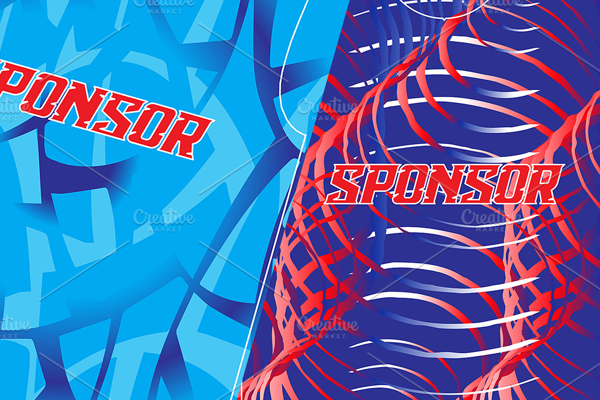 Abstract Sports Jersey Pattern, a Sport Illustration by samsulpassive (Photo 2 of 3)