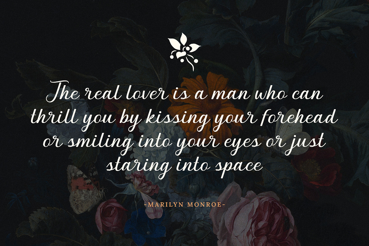 Graceful Nostagia Script Font, a Script Font by Siwox Studios (Photo 5 of 10)
